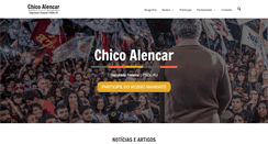 Desktop Screenshot of chicoalencar.com.br